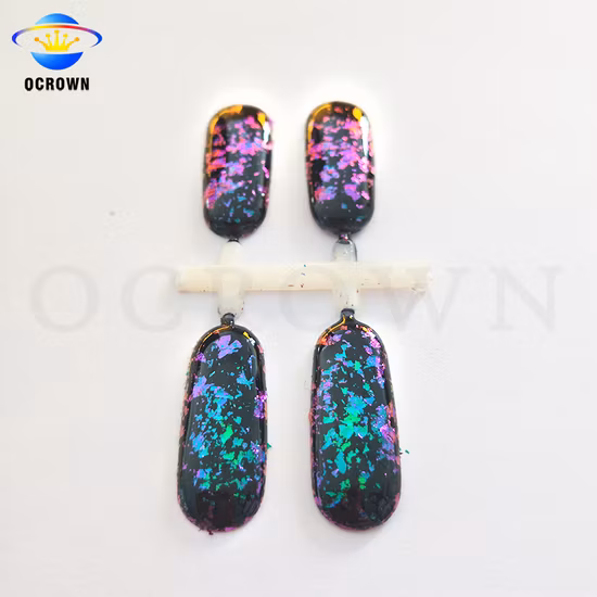 Chameleon Flakes Colors Shifting Chameleon Pigmento perlescente Ombretto Pigmento di grado cosmetico