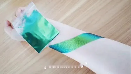 Pigmento di spostamento del colore in polvere di pigmento perlescente camaleonte cromato per rivestimento di automobili