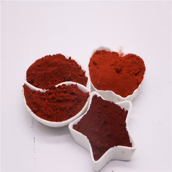 Pigmento nero giallo rosso ossido di ferro sintetico colorato per pavimentazione in calcestruzzo